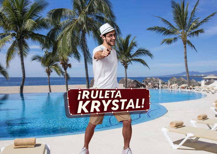 ¡CON LA RULETA KRYSTAL TODOS GANAN! Krystal® Beach Acapulco ¡CON LA RULETA KRYSTAL TODOS GANAN! Krystal® Beach Acapulco